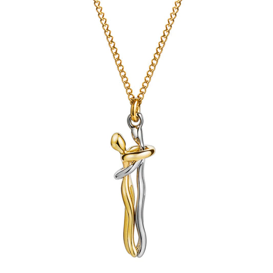 Gold 'Eternal Hug’ Necklace