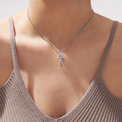 Silver 'Eternal Hug’ Necklace